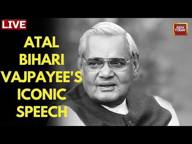 ⁣Remembering Atal Bihari Vajpayee's Speech LIVE | Atal Bihari Vajpayee's 99th Birth Anniver