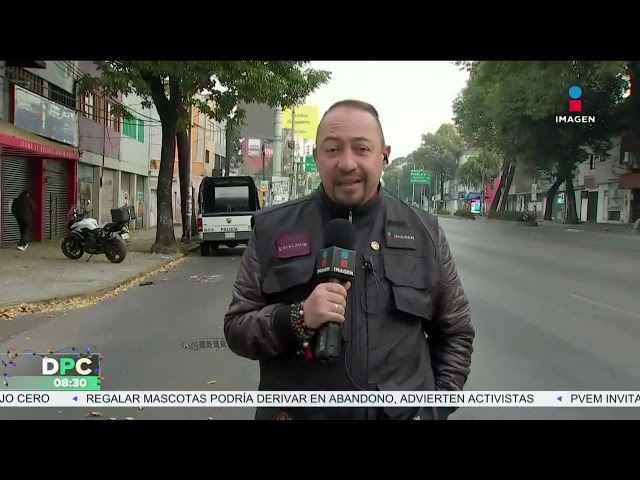 Hombre de estado de ebriedad choca en calles de la CDMX