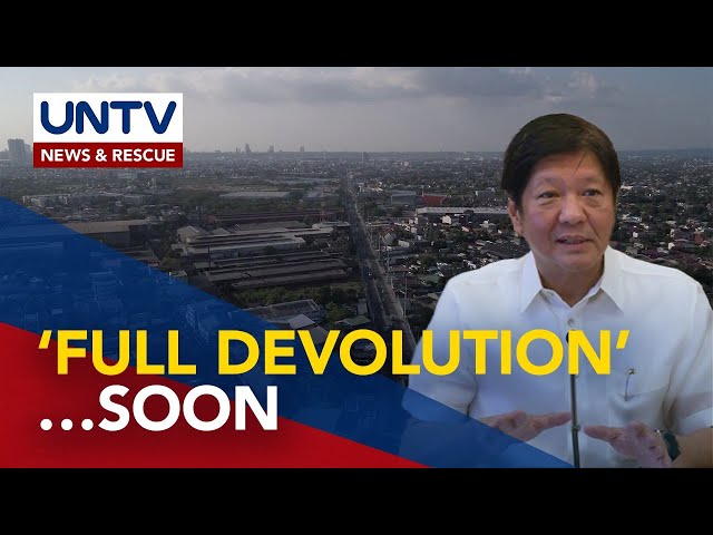 ⁣Pres. Marcos Jr. orders gov’t agencies to analyze full devolution initiative