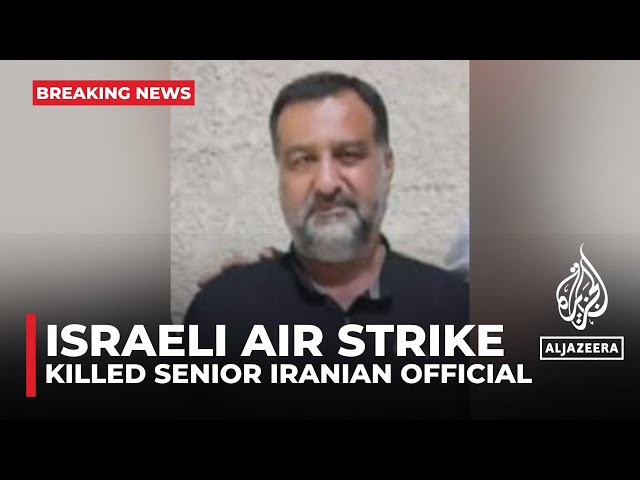 Israeli air strike kills senior Iranian official in Syria