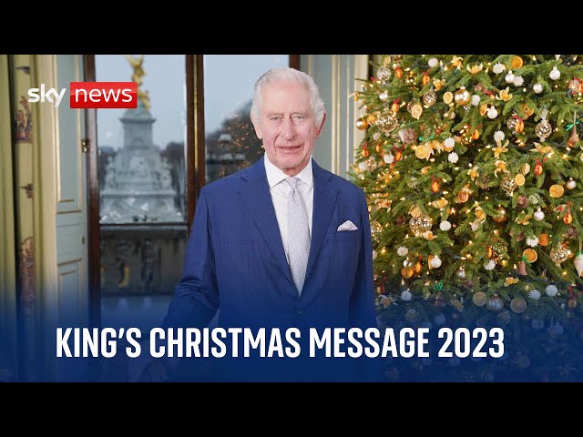 King Charles's Christmas message 2023