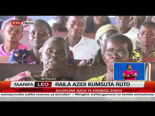 ⁣Raila azidi kumsuta Ruto kutokana na suala la gharama ya maisha
