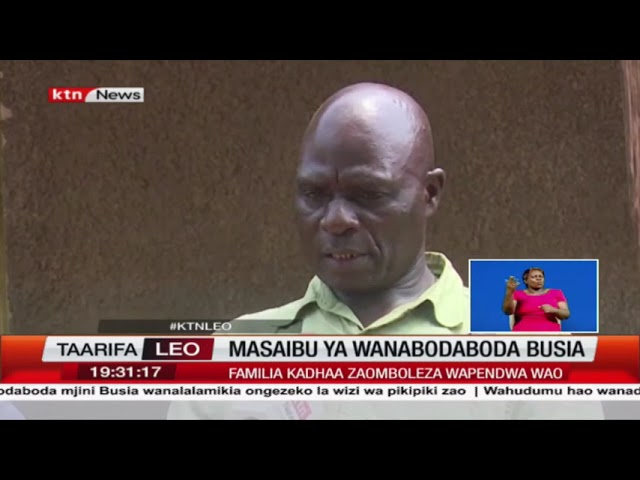 Wanabodaboda Busia wasimulia masaibu baada ya pikipiki aina ya Boxer kuibiwa kwa wingi