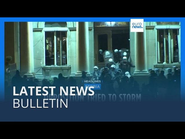 Latest news bulletin | December 25th – Evening