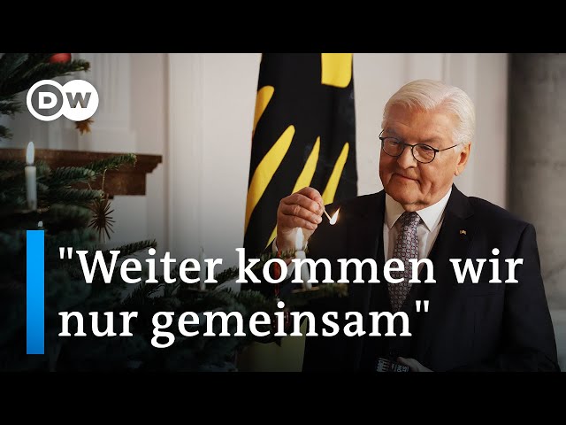 ⁣Steinmeier warnt Bürger vor Abwendung von der Demokratie | DW Nachrichten