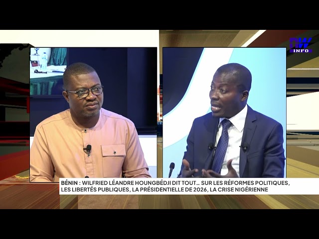 Bénin : Wilfried Léandre Houngbédji dit tout…