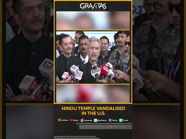 Gravitas | Hindu Temple vandalised in the US | WION Shorts