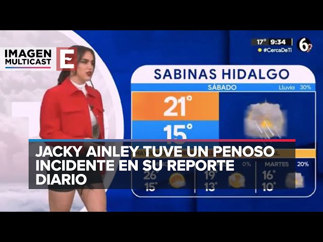 Chica del clima comete desliz y lanza grosería en vivo