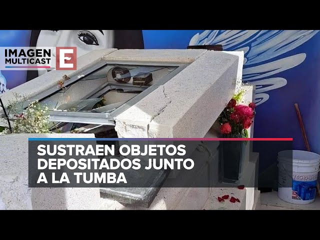 Vandalizan la tumba de Debanhi Escobar