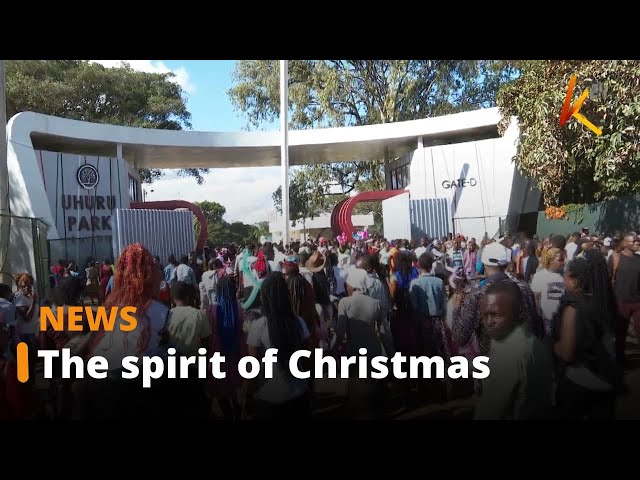 Nairobians throng entertainment joints and amusement parks to celebrate Christmas