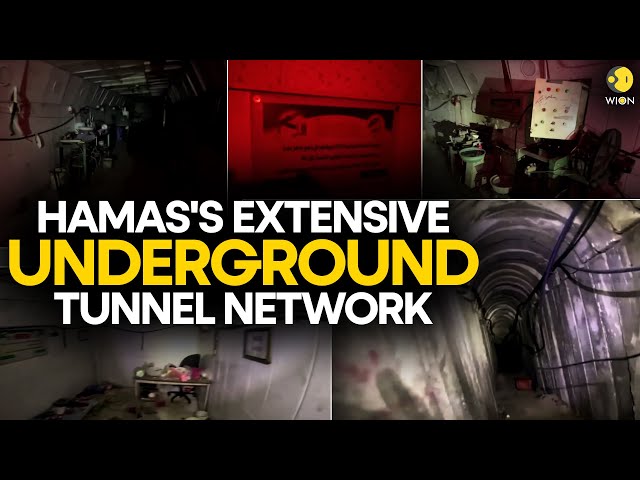 Israel War: IDF releases new video showing Hamas's extensive underground tunnel network in Gaza