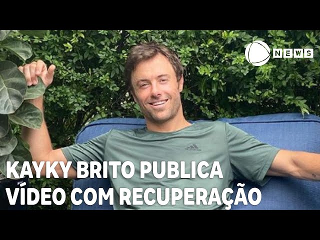 Kayky Brito publica vídeo com recuperação após acidente