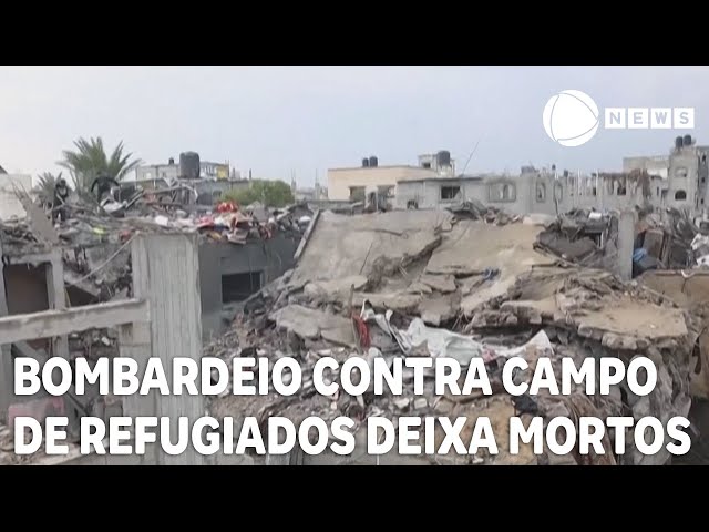 Bombardeio contra campo de refugiados mata 68 pessoas