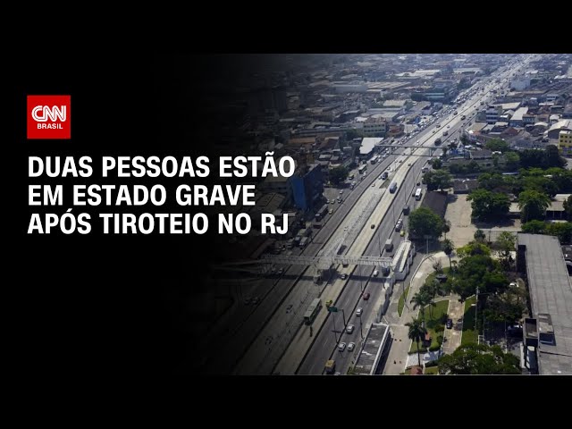 Duas pessoas estão em estado grave após tiroteio no RJ | CNN 360º