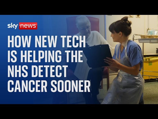 NHS: How new technology is helping detect cancer sooner