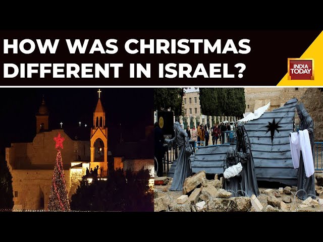 How Was This Year's Christmas Different In Israel Amid Israel Palestine War | Israel Hamas Conf