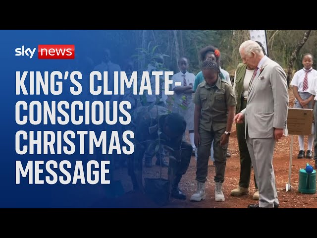 Christmas: King Charles praises 'growing awareness' of protecting environment in his messa