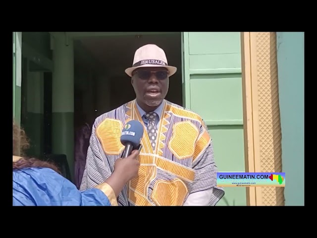 Fête de Noël à Conakry : Dr Edouard Sagno, chef de cabinet du SGAR, prie pour les victimes de Kaloum