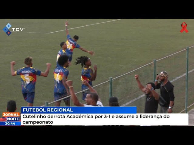 Futebol Fogo: Cutelinho derrota Académica por 3-1 e assume a liderança do campeonato