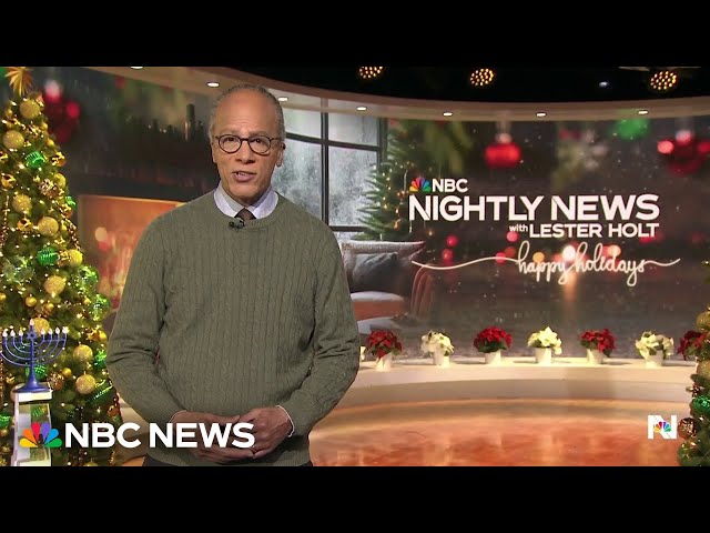 Lester Holt reflects on the humanity behind ‘Nightly News’