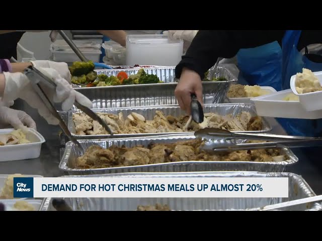 Demand for hot Christmas meals up almost 20 per cent