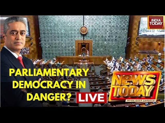 Rajdeep Sardesai LIVE: Total Breakdown In Parliament? Is Modi Government In Absolute Power?