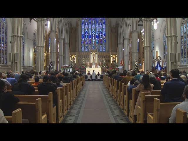 Annual Christmas Day mass celebrated at St. Michael's Cathedral