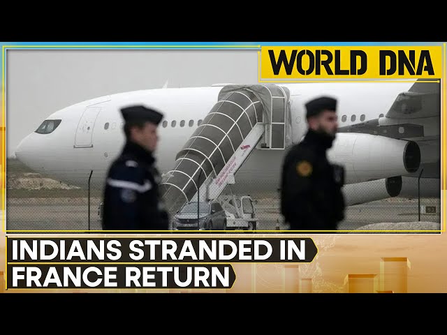 World DNA LIVE | Plane grounded in France with several Indians lands in Mumbai