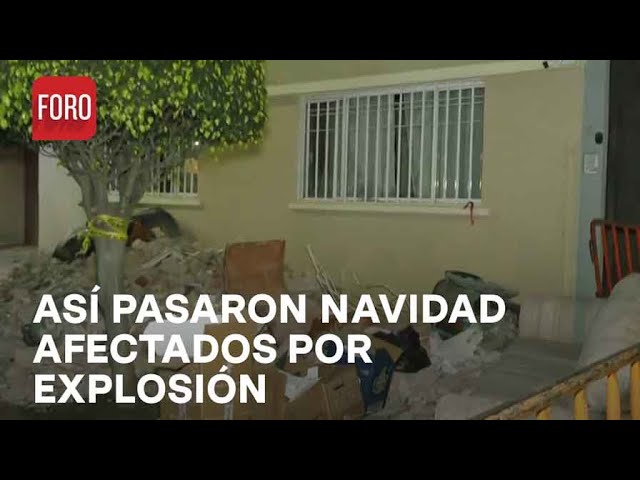 Explosión en Del Valle; Vecinos afectados pasaron navidad fuera de casa - En Una Hora