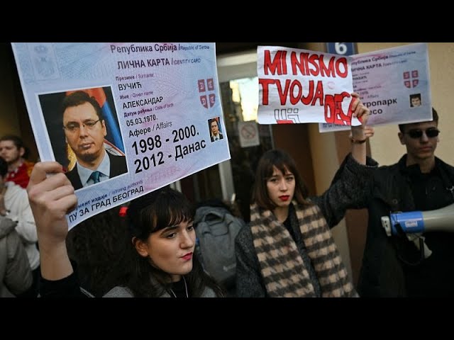 Serbian police detain at least 38, opposition continue protests against election results