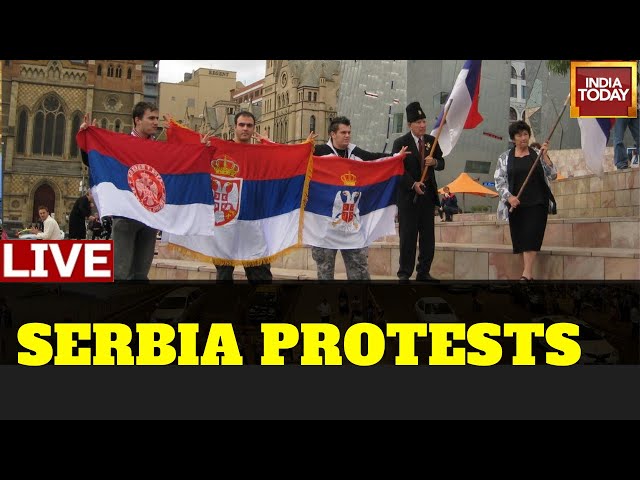 Serbia Protests Live Updates: Protesters Clash With Police In Serbia, Protest In Serbia |India Today