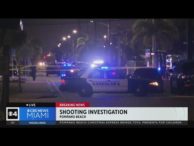 1 dead, 1 injured in Pompano Beach shooting