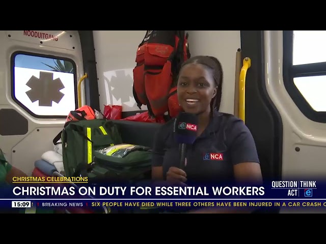 Christmas Celebrations | Christmas on duty for essential workers