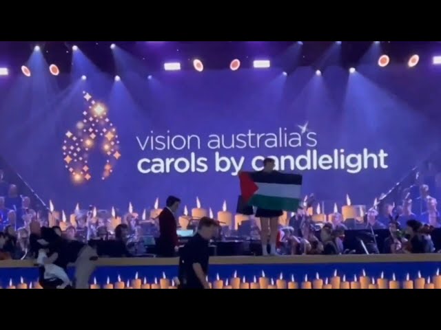 ‘Imbecilic’ pro-Palestine activists who ‘hijacked’ televised family carols event slammed