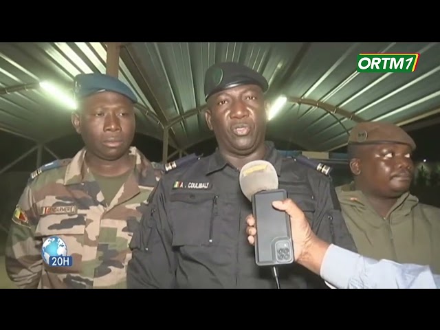 FAMa | Patrouille mixte de sécurisation des forces de sécurité dans la région de Nara.