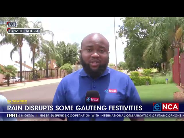 SA Weather | Rain disrupts some Gauteng festivities