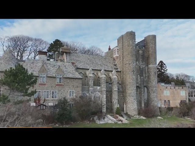 Hammond Castle in Gloucester is a stunning sight during the holidays