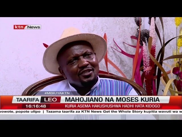 Moses Kuria asema hakushukishwa hadhi hata kidogo