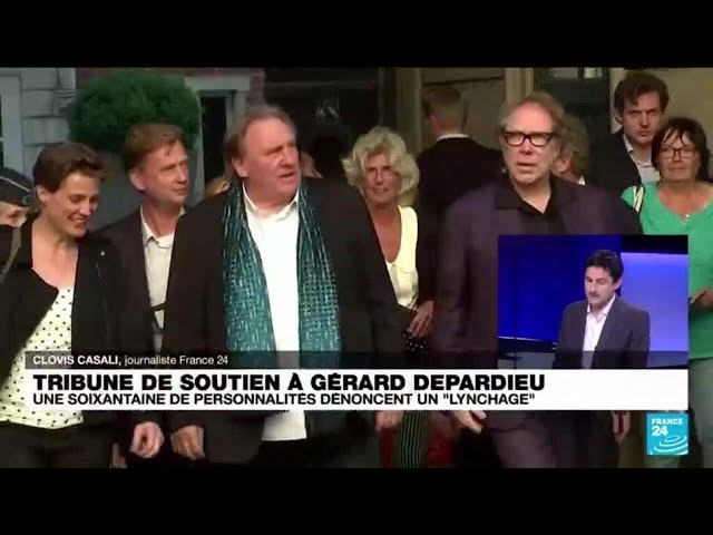 Tribune de soutien à Gérard Depardieu: De quoi s'agit-il ? • FRANCE 24