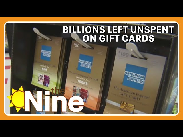 Billions left unspent on gift cards each year