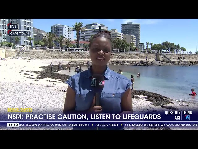 NSRI: Practise caution, listen to lifeguards