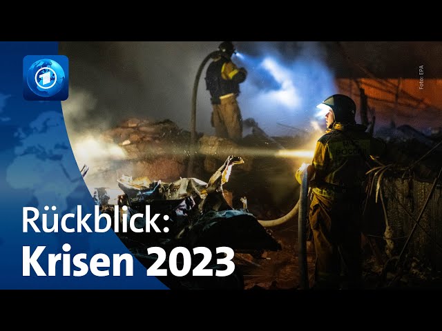 2023 - ein Jahr der Krisen: Wie können wir damit umgehen? | tagesschau24 | Jahresrückblick