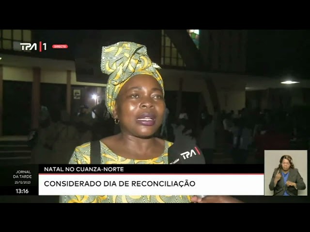 Natal no Cuanza-Norte considerado dia de reconciliação