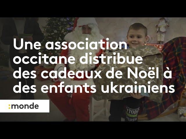 Guerre en Ukraine : une association française récolte des jouets de Noël