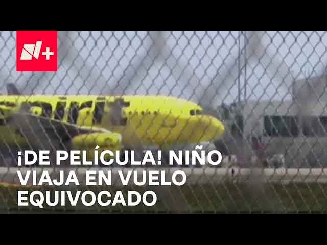 Aerolínea de EU se equivoca y envía a menor en vuelo equivocado - Despierta