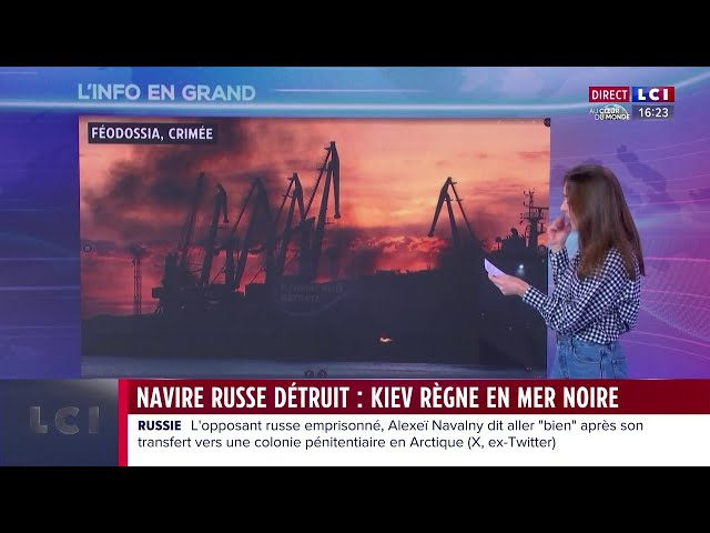 Navire russe détruit en Mer Noire : les Ukrainiens règnent sur cette mer