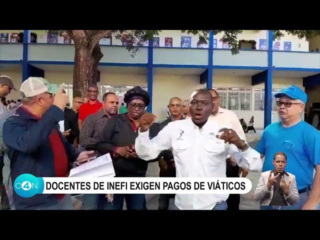 Docentes de Inefi exigen pagos de viatico