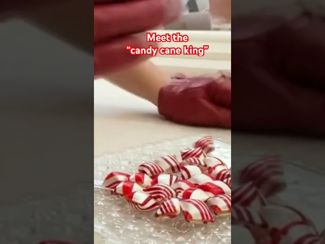 ⁣Logan’s Candies makes thousands of candy canes each year #shorts