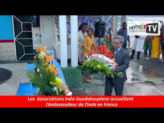 ⁣Les  Associations Indo-Guadeloupéens accueillent  l'Ambassadeur de l'Inde en France