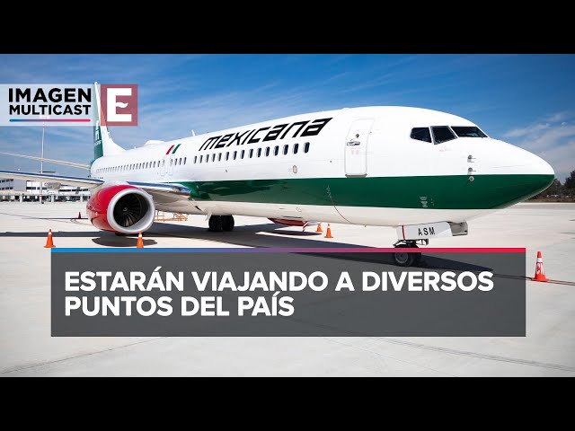 Mexicana de Aviación realiza primer viaje del AIFA a Tulum